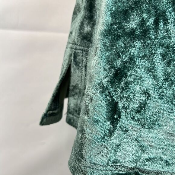 Free People Intimately NWT All Night Velvet Tunic Evergreen small - Picture 9 of 12